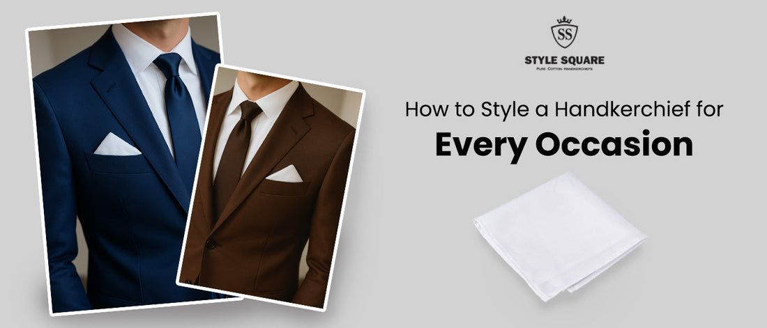 How to Style a Handkerchief for Every Occasion – STYLE SQUARE